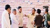 Prabowo Subianto hadiri penyerahanan duit hasil korupsi CPO (Biro Pers Istana)